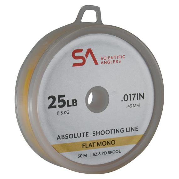SA Absolute Shooting Line Flat Mono 30m i gruppen Fiskelinor / Flugfiskelinor / Skjutlinor hos Sportfiskeprylar.se (129565r)