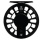 Scierra Orbit Fly Reel Black Scierra Orbit Fly Reel Black