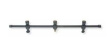 Buzzer bar - 40cm, 3 spön