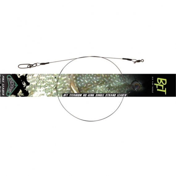 BFT Titanium, No-Kink Tafs i gruppen Tafsar- & Tafsmaterial / F�rdiga tafsar hos Sportfiskeprylar.se (03-BFT-18100r)