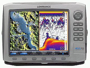 Lowrance HDS-10 Kartplotter-Ekolod i gruppen Marinelektronik / Combo (Plotter+Ekolod) hos Sportfiskeprylar.se (140-03)