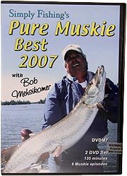 Pure Muskie 2007 - 135min 2 DVD Set i gruppen Fiskefilm & B�cker / Filmer & DVD hos Sportfiskeprylar.se (18-DVDM7)