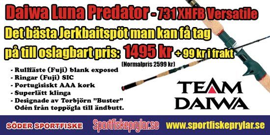 Daiwa Luna Predator - 731 XHFB Versatile i gruppen Spön / Jerkbaitspön / Alla Jerkbaitspön hos Sportfiskeprylar.se (20098903)