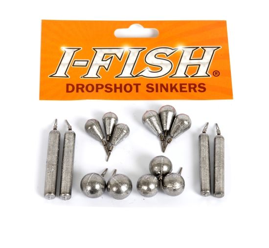 I-Fish Dropshotsånken - 15 pack i gruppen Beten, Jerkbaits & Drag / Jiggar & Skallar / Jiggskallar hos Sportfiskeprylar.se (20109260)