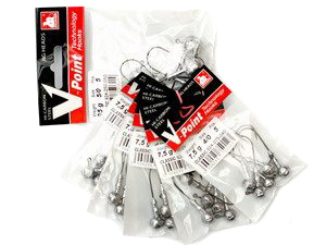 Dragon V-Point Classic 7,5g, 5-pack i gruppen Beten, Jerkbaits & Drag / Jiggar & Skallar / Jiggskallar hos Sportfiskeprylar.se (20109759r)