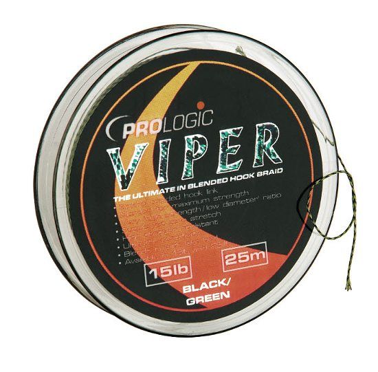 Prologic Viper 25m 15lbs Green/Black i gruppen Mete & Specimenfiske / Linor & Tafsmaterial hos Sportfiskeprylar.se (23733)
