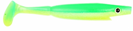 Piglet Shad 10cm (6-pack) - Limetreuse i gruppen Fiskedrag / Jiggar & Gummibeten / Abborrjiggar & Gösjiggar hos Sportfiskeprylar.se (29-SP172E-C012)