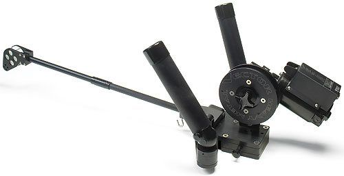 Vector Heavy Metal Electric Downrigger - Silver/Black i gruppen Trollingfiske / Riggar hos Sportfiskeprylar.se (37-PDS-2500-SB)