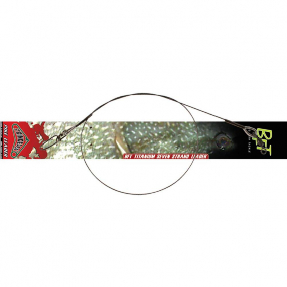 BFT Soft Titanium Wire leader 7-strand 24’ , 60lbs i gruppen Tafsar- & Tafsmaterial / Färdiga tafsar hos Sportfiskeprylar.se (40-BFT-TI24)