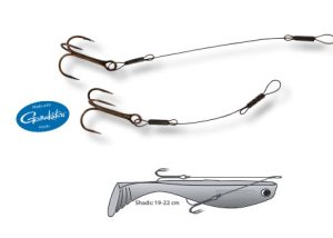 Gamakatsu Shad DoubleWire Stinger 12/8cm i gruppen Vertikal & Dropshot / Tillbeh�r Vertikal & Dropshot hos Sportfiskeprylar.se (4624200)