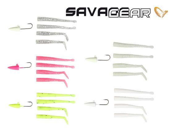 Savage Gear LRF Mini Sandeel Kit 25-pack i gruppen Fiskedrag / Betespaket hos Sportfiskeprylar.se (47133)