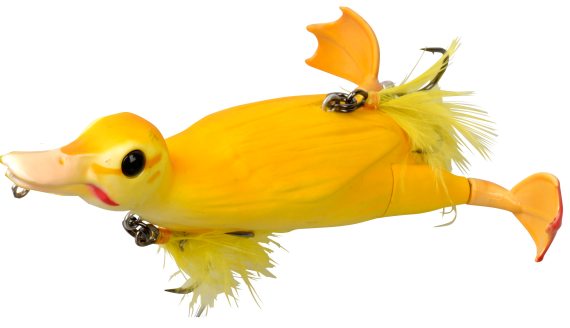 Savage Gear 3D Suicide Duck 150 15cm 70g 02-Yellow i gruppen Fiskedrag / Ytbeten & Poppers hos Sportfiskeprylar.se (53734)
