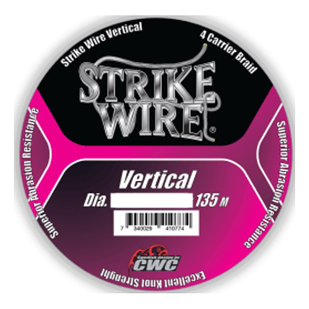 Strike Wire Vertical - 0.10 mm i gruppen Vertikal & Dropshot / Vertikalrullar hos Sportfiskeprylar.se (60-E010-01355)