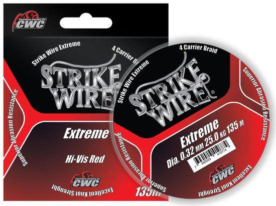 Strike Wire Red Strike 135m i gruppen Linor / Flätlinor & Superlinor hos Sportfiskeprylar.se (60-E023-01353r)
