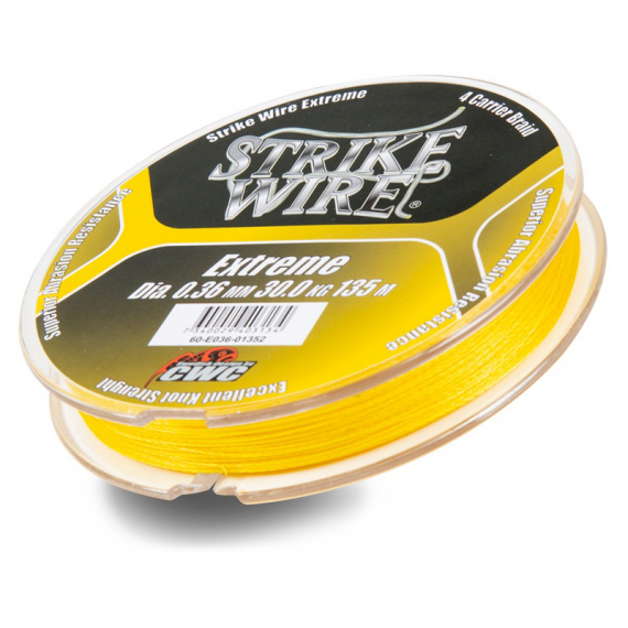 Strike Wire Extreme 0,23mm/16kg -135m, Gul i gruppen Fiskelinor / Flätlinor & Superlinor hos Sportfiskeprylar.se (60-E023-01352)
