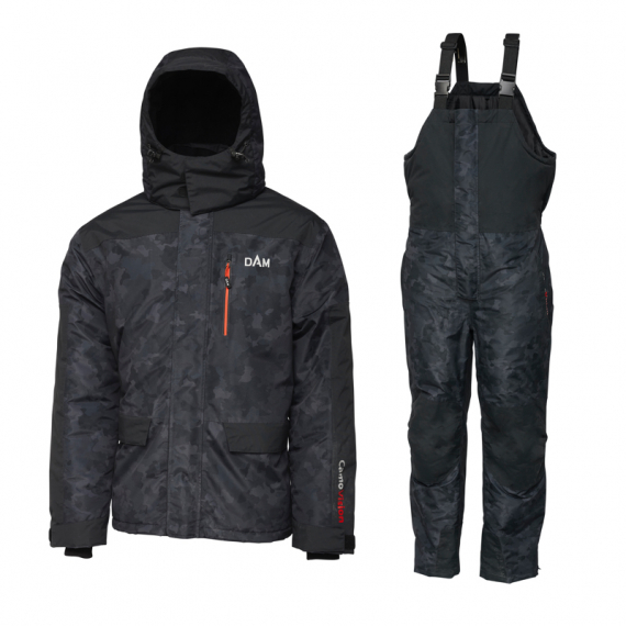 DAM Camovision Thermo Suit 2pcs, Black/Grey i gruppen Kläder & Skor / Kläder / Klädset & Fiskeställ hos Sportfiskeprylar.se (65504r)