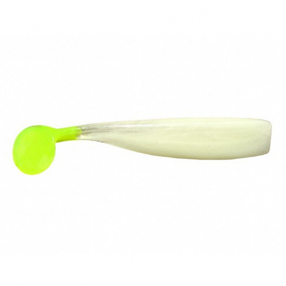 Shaker Shad, 8cm, Glow/ Chartreuse Tail - 8pack i gruppen Fiskedrag hos Sportfiskeprylar.se (78-SH325-175)