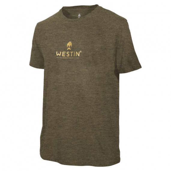 Westin Style T-Shirt Moss Melange i gruppen Kläder & Skor / Kläder / T-shirts hos Sportfiskeprylar.se (A113-681-Sr)