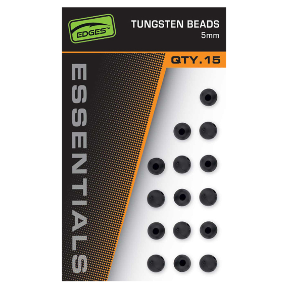 Fox Edges Tungsten Beads - 5mm i gruppen Krok & Småplock / Riggtillbehör / Flötesstopp hos Sportfiskeprylar.se (CAC865)