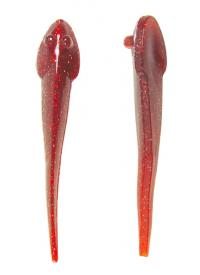 Mud Minnows 4�, 10-pack, Rootbeer/Red Glitter i gruppen Beten, Jerkbaits & Drag / Jiggar & Skallar / Bass Assassin Jigg hos Sportfiskeprylar.se (MMA50401)