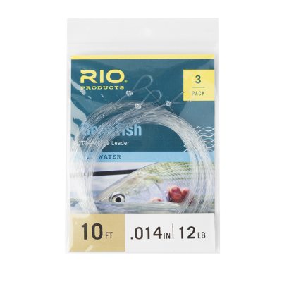 RIO Bonefish Leader 10f 3-pack i gruppen Krok & Småplock / Tafsar & Tafsmaterial hos Sportfiskeprylar.se (RP24258r)