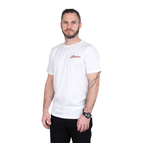 SQRTN Greatcation T-Shirt White i gruppen Kläder & Skor / Kläder / T-shirts hos Sportfiskeprylar.se (TEE-422-Mr)