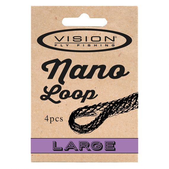 Vision NANO LOOPS Large i gruppen Krok & Småplock / Tafsar & Tafsmaterial / Tafsmaterial / Tafsmaterial Flugfiske hos Sportfiskeprylar.se (VBL-L)