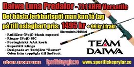 Daiwa Luna Predator - 731 XHFB Versatile