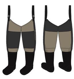 Ron Thompson Nylo-Stretch Deluxe Hip Wader w/Cleated