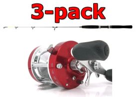 3-pack Ismeteset - Viking Pike 120 cm + CL-40 rulle