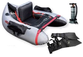 Ron Thompson Max-Float Belly Boat + fenor & pump