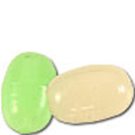 Owner Beads 6mm, glow/green, soft, 22st