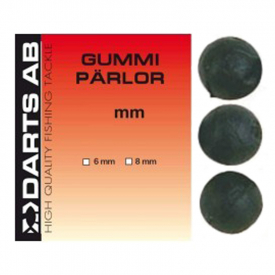 Darts Gummipärlor - 4mm