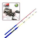 3-pack Ismeteset inkl. DAM Baitcast + Valfria spön
