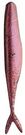 Split Tail Shad 4�, 10-pack, Texas Red