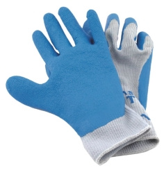 Sea Grip Premium Non-Slip Gloves, Light Blue/White