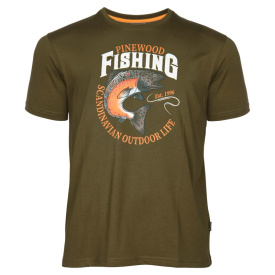 Pinewood Fish T-Shirt Green
