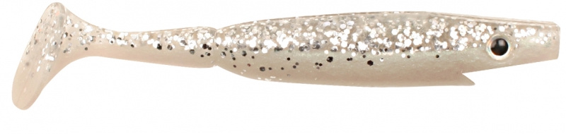 Piglet Shad 10cm (6-pack) - Ice Shad