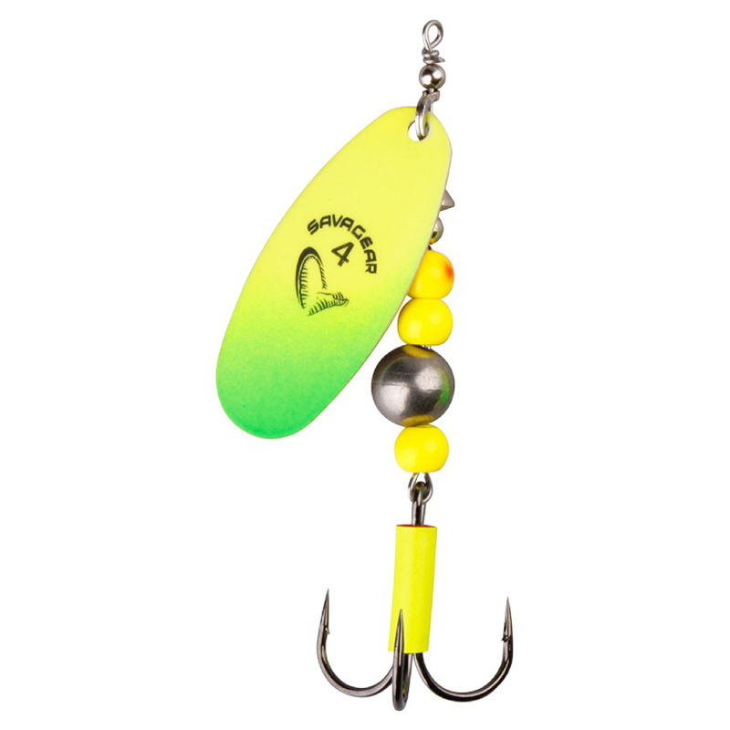 Savage Gear Caviar Spinner #2 6g 07-Fluo Yellow / Chartreuse