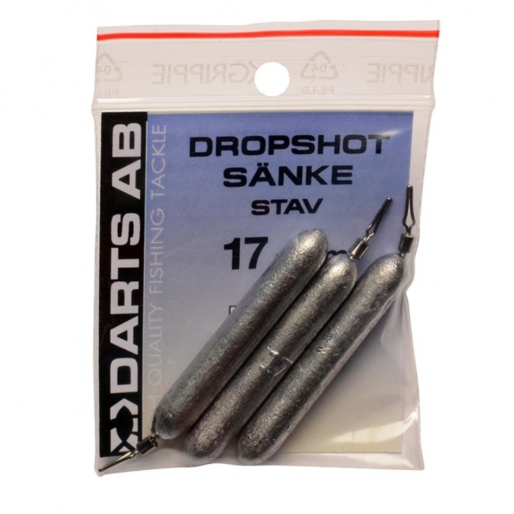 Drop Shot Sänken (avlång) 3-pack