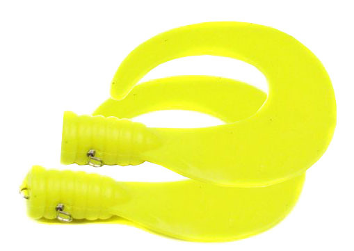 SvartZonker Big Tail (2-pack) - Fluo Yellow