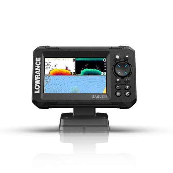 Lowrance Eagle 5 SplitShot ROW i gruppen Marinelektronik & Båt / Ekolod & Plotter / Komboenhet Ekolod & Plotter hos Sportfiskeprylar.se (000-16112-001)