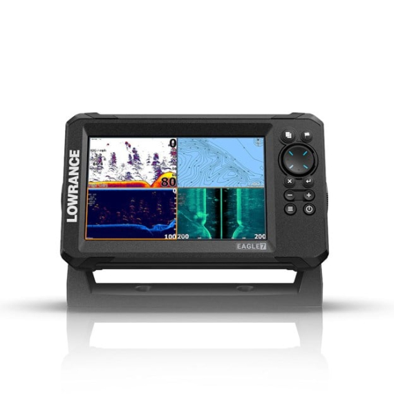 Lowrance Eagle 7 ROW Utan Givare i gruppen Marinelektronik & Båt / Ekolod & Plotter / Komboenhet Ekolod & Plotter hos Sportfiskeprylar.se (000-16230-001)