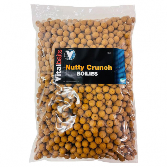 Vital Baits Boilies Nutty Crunch 5kg i gruppen Outlet hos Sportfiskeprylar.se (02-0051r)