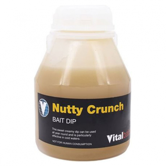 Vital Baits Dip Nutty Crunch 250ml i gruppen Fiskedrag / Boilies, Krokbeten & Mäsk / Tillsatser hos Sportfiskeprylar.se (05-0012)