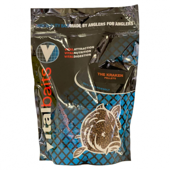 Vital Baits Pellets The Kraken 1kg i gruppen Fiskedrag / Boilies, Krokbeten & Mäsk / Pellets hos Sportfiskeprylar.se (07-0010r)