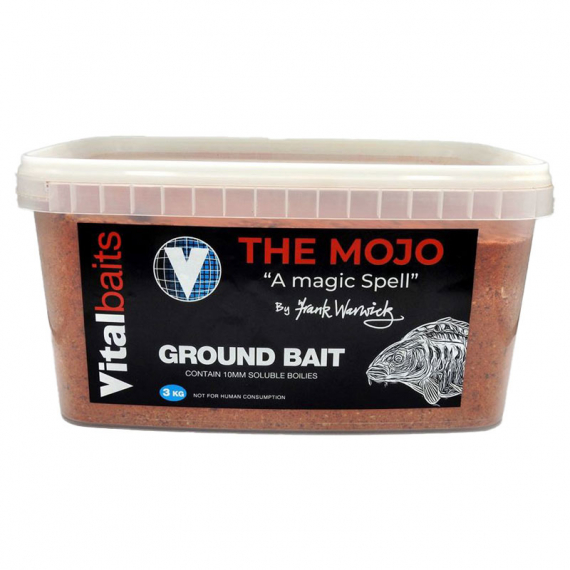 Vital Baits Groundbait The Mojo Bucket 3kg i gruppen Fiskedrag / Boilies, Krokbeten & Mäsk / Mäsk / Groundbait hos Sportfiskeprylar.se (08-0014)