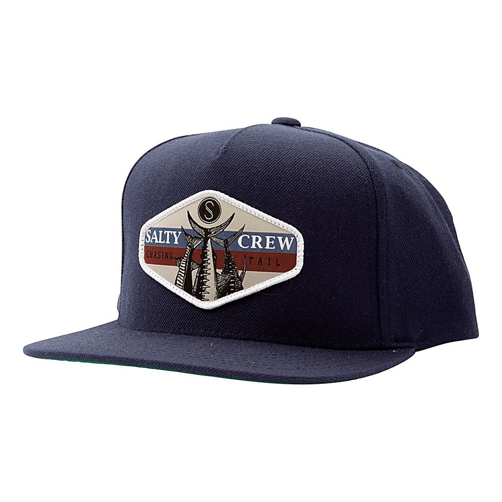Salty Crew High Tail 5 Panel Navy i gruppen Kläder & Skor / Kepsar & Huvudbonader / Kepsar hos Sportfiskeprylar.se (0804046232247)