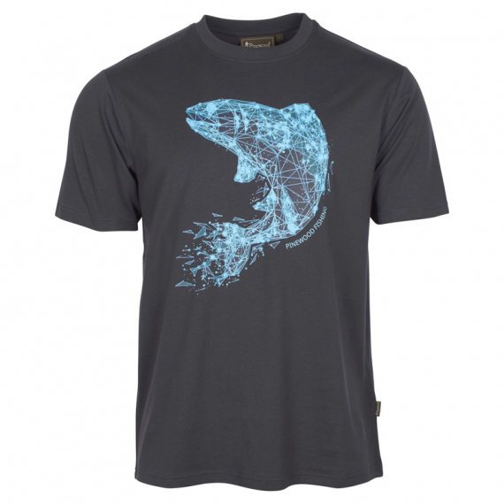 Pinewood Fish T-Shirt M Indigo Blue i gruppen Kläder & Skor / Kläder / T-shirts hos Sportfiskeprylar.se (1-55100319006r)