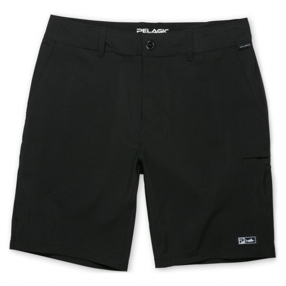 Pelagic Mako Hybrid Solid Short Black i gruppen Kläder & Skor / Kläder / Shorts hos Sportfiskeprylar.se (1001213002-BLKr)